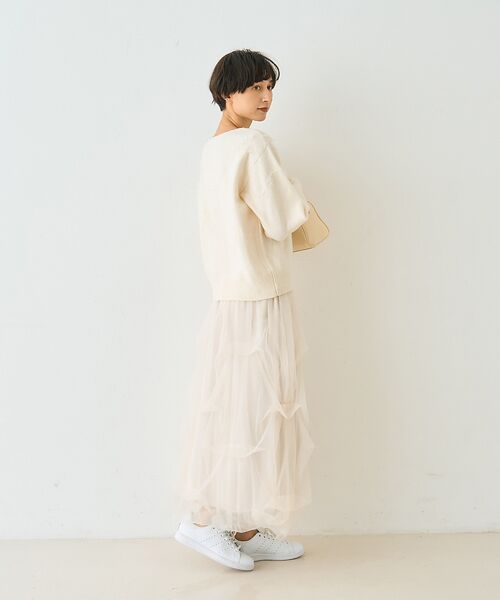 Rouge vif la cle / ルージュ・ヴィフ ラクレ ニット・セーター | 【一部店舗限定】フェザーラインニットプルオーバー | 詳細9