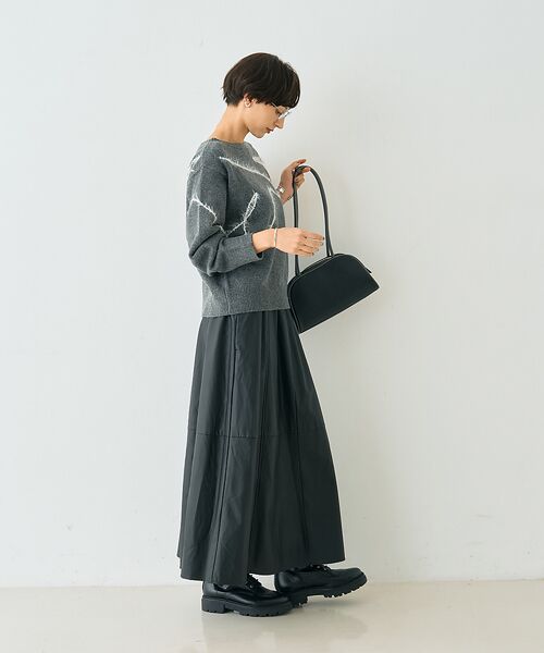 Rouge vif la cle / ルージュ・ヴィフ ラクレ ニット・セーター | 【一部店舗限定】フェザーラインニットプルオーバー | 詳細26