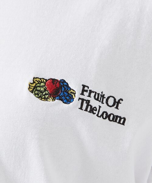 Rouge vif la cle / ルージュ・ヴィフ ラクレ Tシャツ | 【FRUIT OF THE LOOM】プリントTシャツ / ワンポイント刺繍 / | 詳細4