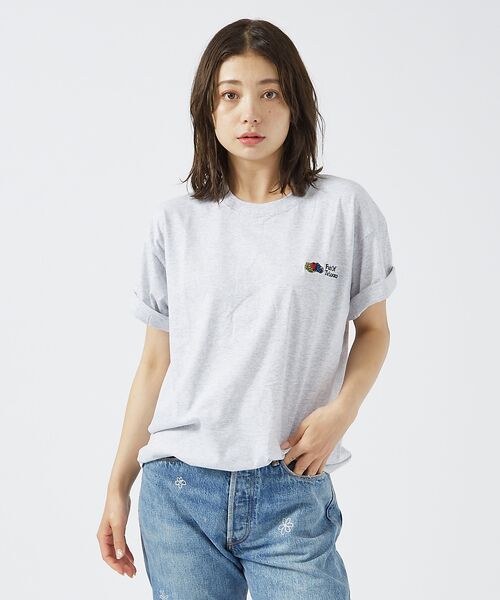 Rouge vif la cle / ルージュ・ヴィフ ラクレ Tシャツ | 【FRUIT OF THE LOOM】プリントTシャツ / ワンポイント刺繍 / | 詳細13