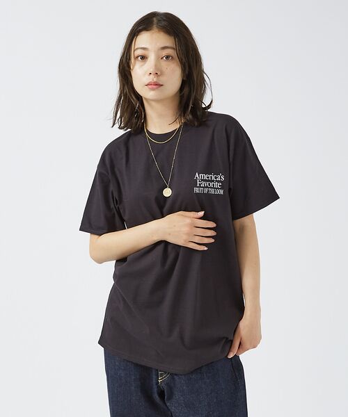 Rouge vif la cle / ルージュ・ヴィフ ラクレ Tシャツ | 【FRUIT OF THE LOOM】プリントTシャツ / ワンポイント刺繍 / | 詳細19