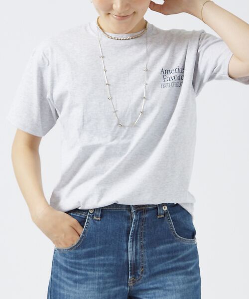 Rouge vif la cle / ルージュ・ヴィフ ラクレ Tシャツ | 【FRUIT OF THE LOOM】プリントTシャツ / ワンポイント刺繍 / | 詳細22