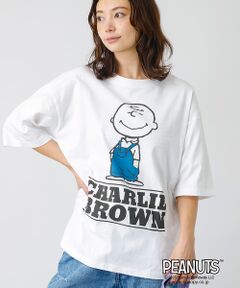 Rouge vif la cle / ルージュ・ヴィフ ラクレ Tシャツ | 【JOHNBULL/ジョンブル】PEANUTS プリントTシャツ / スヌーピー