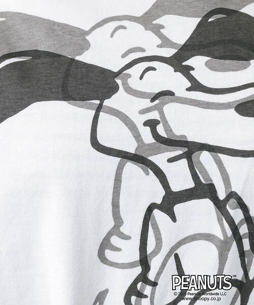Rouge vif la cle / ルージュ・ヴィフ ラクレ Tシャツ | 【JOHNBULL/ジョンブル】PEANUTS プリントTシャツ / スヌーピー | 詳細2