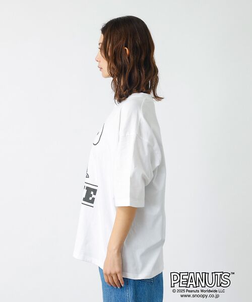 Rouge vif la cle / ルージュ・ヴィフ ラクレ Tシャツ | 【JOHNBULL/ジョンブル】PEANUTS プリントTシャツ / スヌーピー | 詳細5