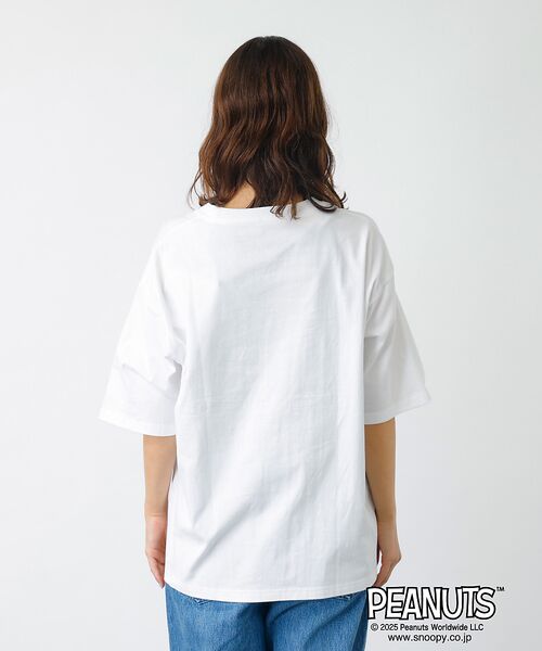 Rouge vif la cle / ルージュ・ヴィフ ラクレ Tシャツ | 【JOHNBULL/ジョンブル】PEANUTS プリントTシャツ / スヌーピー | 詳細6