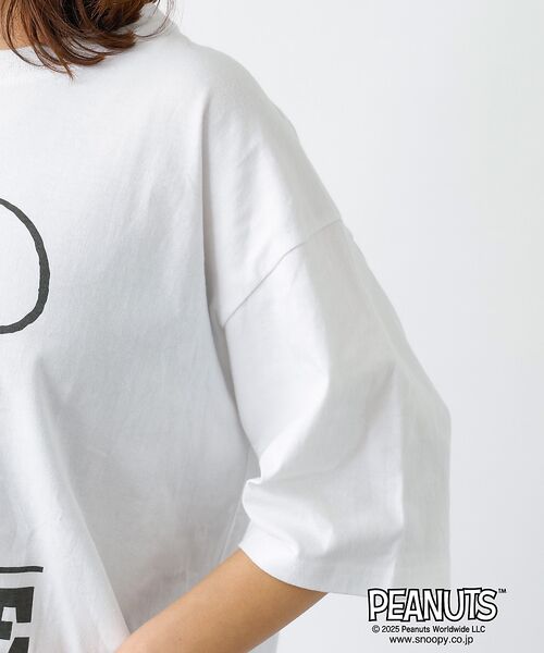 Rouge vif la cle / ルージュ・ヴィフ ラクレ Tシャツ | 【JOHNBULL/ジョンブル】PEANUTS プリントTシャツ / スヌーピー | 詳細8