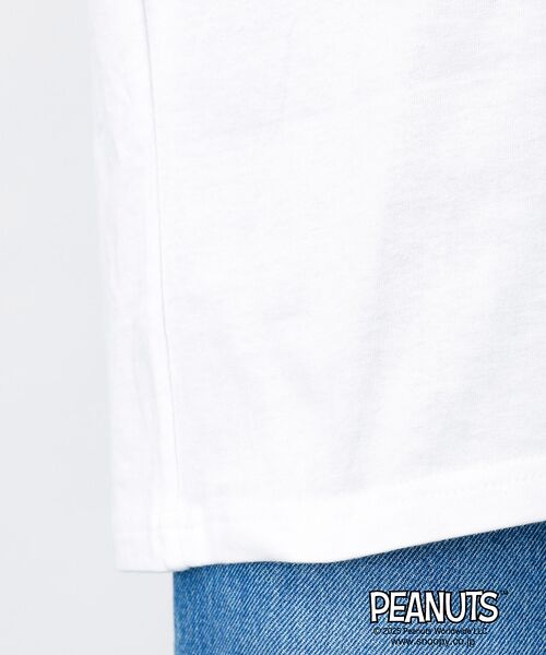 Rouge vif la cle / ルージュ・ヴィフ ラクレ Tシャツ | 【JOHNBULL/ジョンブル】PEANUTS プリントTシャツ / スヌーピー | 詳細10