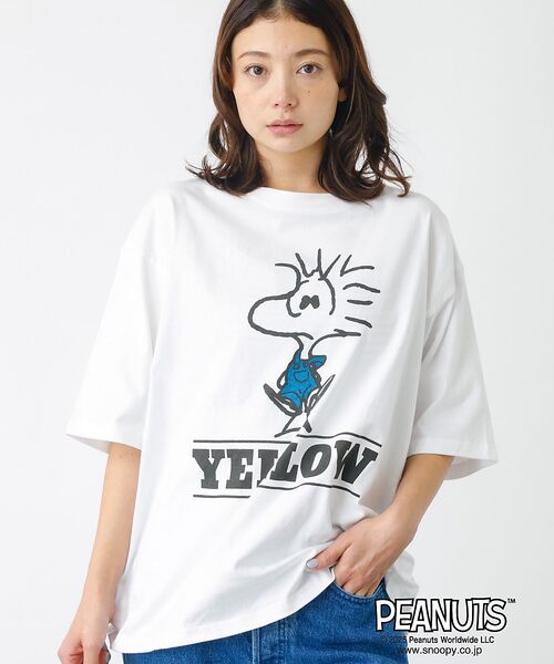 Rouge vif la cle / ルージュ・ヴィフ ラクレ Tシャツ | 【JOHNBULL/ジョンブル】PEANUTS プリントTシャツ / スヌーピー | 詳細15
