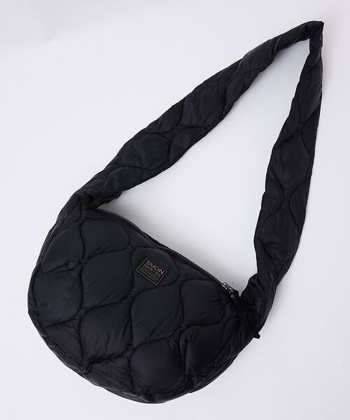 Rouge vif la cle / ルージュ・ヴィフ ラクレ ショルダーバッグ | 【TAION / タイオン】バナナショルダー ダウンバッグM / ソフトシェル | 詳細4