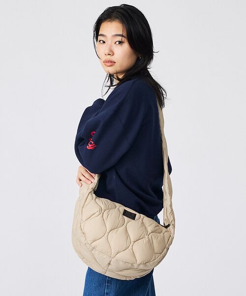 Rouge vif la cle / ルージュ・ヴィフ ラクレ ショルダーバッグ | 【TAION / タイオン】バナナショルダー ダウンバッグM / ソフトシェル | 詳細16