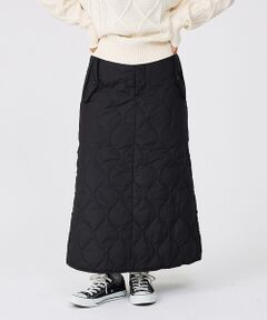 Rouge vif la cle / ルージュ・ヴィフ ラクレ ロング・マキシ丈スカート | 【TAION / タイオン】ミリタリー ダウンスカート