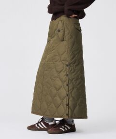 Rouge vif la cle / ルージュ・ヴィフ ラクレ ロング・マキシ丈スカート | 【TAION / タイオン】ミリタリー ダウンスカート