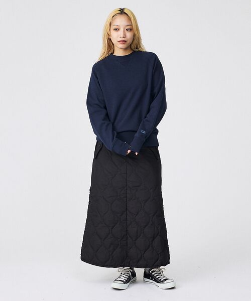 Rouge vif la cle / ルージュ・ヴィフ ラクレ ロング・マキシ丈スカート | 【TAION / タイオン】ミリタリー ダウンスカート | 詳細6