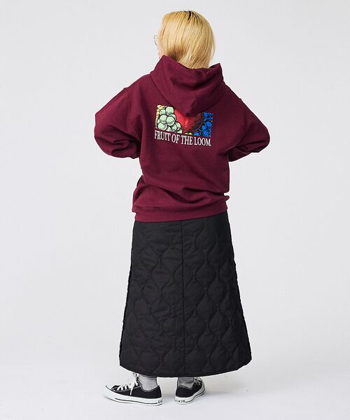 Rouge vif la cle / ルージュ・ヴィフ ラクレ ロング・マキシ丈スカート | 【TAION / タイオン】ミリタリー ダウンスカート | 詳細9