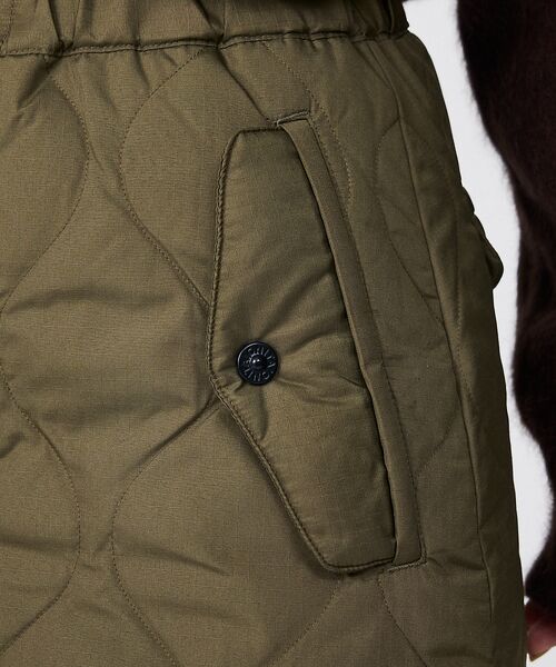 Rouge vif la cle / ルージュ・ヴィフ ラクレ ロング・マキシ丈スカート | 【TAION / タイオン】ミリタリー ダウンスカート | 詳細19