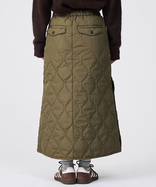 Rouge vif la cle / ルージュ・ヴィフ ラクレ ロング・マキシ丈スカート | 【TAION / タイオン】ミリタリー ダウンスカート | 詳細16