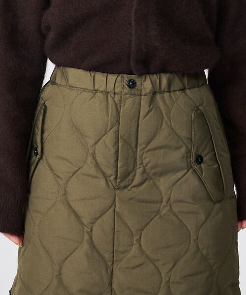 Rouge vif la cle / ルージュ・ヴィフ ラクレ ロング・マキシ丈スカート | 【TAION / タイオン】ミリタリー ダウンスカート | 詳細18