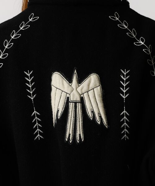 Rouge vif la cle / ルージュ・ヴィフ ラクレ テーラードジャケット | 【Le Melange/ル・メランジュ】パッチワーク刺繍ステンカラー / メキシ | 詳細16