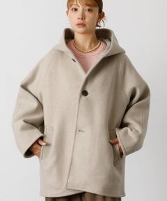 Rouge vif la cle / ルージュ・ヴィフ ラクレ その他アウター | 【Le Melange/ル・メランジュ】コクーンシルエットフードコート/#855