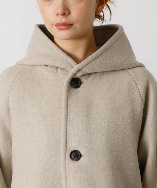 Rouge vif la cle / ルージュ・ヴィフ ラクレ その他アウター | 【Le Melange/ル・メランジュ】コクーンシルエットフードコート/#855 | 詳細7