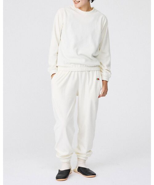 Rouge vif la cle/ルージュ・ヴィフ ラクレ 【FRUIT OF THE LOOM/フルーツ オブ ザ ルーム】【上下セット】 オフホワイト M Rouge vif la cle/ルージュ・ヴィフ ラクレ 【FRUIT OF THE LOOM/フルーツ オブ ザ ルーム】【上下セット】 オフホワイト M