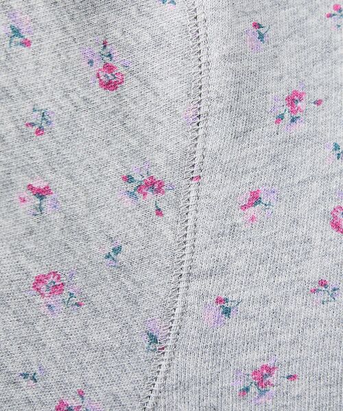 Rouge vif la cle / ルージュ・ヴィフ ラクレ パーカー | 【JEMORGAN/ジェーイーモーガン】ガーゼ裏毛花柄フルジップパーカー/JF6 | 詳細13