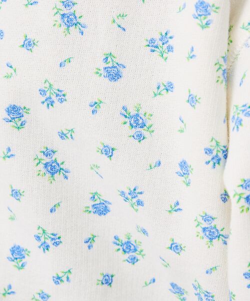 Rouge vif la cle / ルージュ・ヴィフ ラクレ パーカー | 【JEMORGAN/ジェーイーモーガン】ガーゼ裏毛花柄フルジップパーカー/JF6 | 詳細17