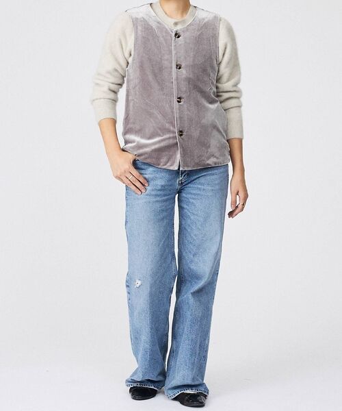 Rouge vif la cle / ルージュ・ヴィフ ラクレ ベスト | 【Keena/キーナ】ベルベットベスト/トップス/ベロア【WEB限定】 | 詳細4