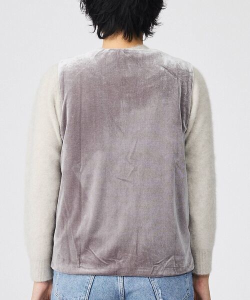 Rouge vif la cle / ルージュ・ヴィフ ラクレ ベスト | 【Keena/キーナ】ベルベットベスト/トップス/ベロア【WEB限定】 | 詳細6