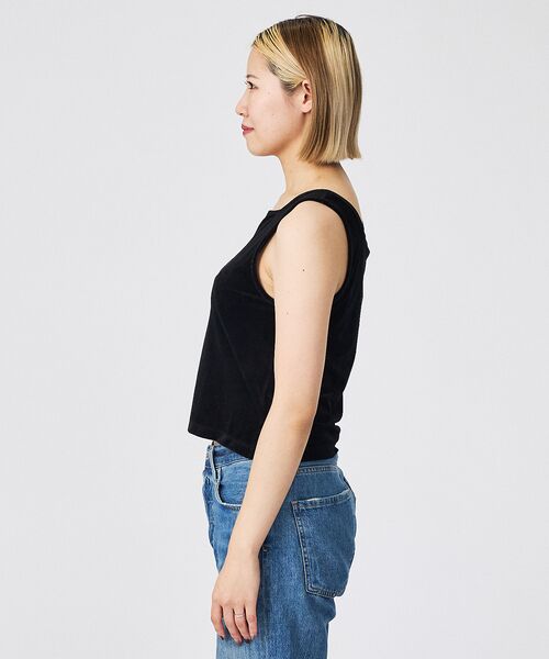 Rouge vif la cle / ルージュ・ヴィフ ラクレ キャミソール・チューブトップ | 【Keena/キーナ】ベルベットタンクトップス/トップス/ベロア/レイヤード【W | 詳細9