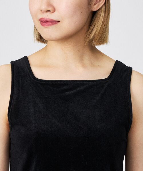Rouge vif la cle / ルージュ・ヴィフ ラクレ キャミソール・チューブトップ | 【Keena/キーナ】ベルベットタンクトップス/トップス/ベロア/レイヤード【W | 詳細11