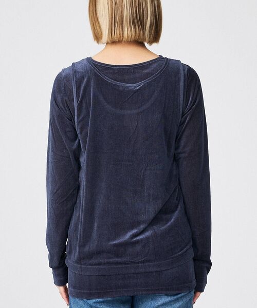 Rouge vif la cle / ルージュ・ヴィフ ラクレ Tシャツ | 【Keena/キーナ】レイヤートップス/トップス/レイヤード/２枚セット/上品【 | 詳細14