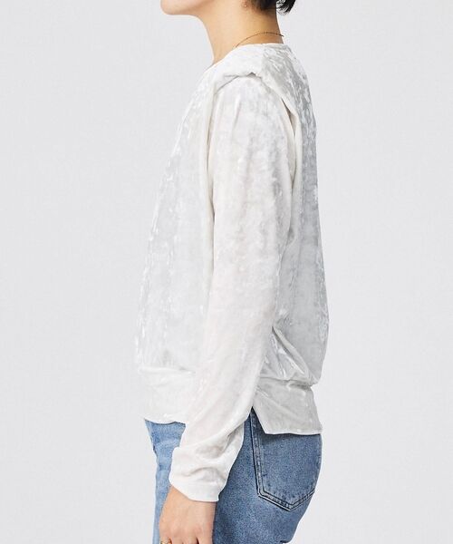 Rouge vif la cle / ルージュ・ヴィフ ラクレ Tシャツ | 【Keena/キーナ】ロングスリーブ/トップス/ベロア/お出かけ【WEB限定】 | 詳細2