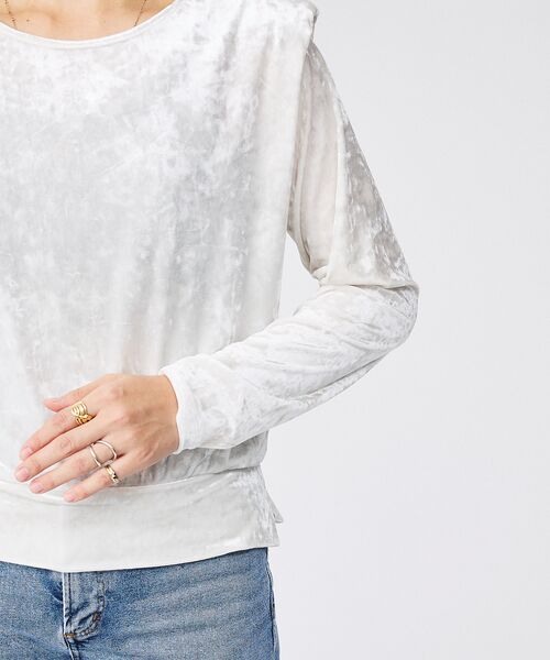 Rouge vif la cle / ルージュ・ヴィフ ラクレ Tシャツ | 【Keena/キーナ】ロングスリーブ/トップス/ベロア/お出かけ【WEB限定】 | 詳細5