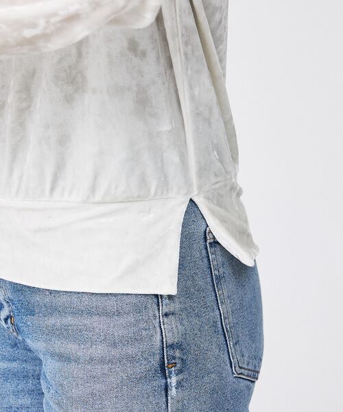 Rouge vif la cle / ルージュ・ヴィフ ラクレ Tシャツ | 【Keena/キーナ】ロングスリーブ/トップス/ベロア/お出かけ【WEB限定】 | 詳細6