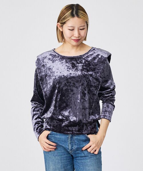 Rouge vif la cle / ルージュ・ヴィフ ラクレ Tシャツ | 【Keena/キーナ】ロングスリーブ/トップス/ベロア/お出かけ【WEB限定】 | 詳細10