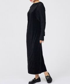 Rouge vif la cle / ルージュ・ヴィフ ラクレ ワンピース | 【Keena/キーナ】ベルベットタンクワンピース/上品/お出かけ/ワンピース【W