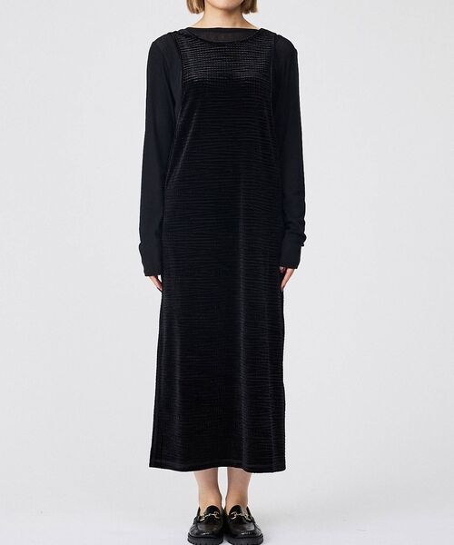 Rouge vif la cle / ルージュ・ヴィフ ラクレ ワンピース | 【Keena/キーナ】ベルベットタンクワンピース/上品/お出かけ/ワンピース【W | 詳細3