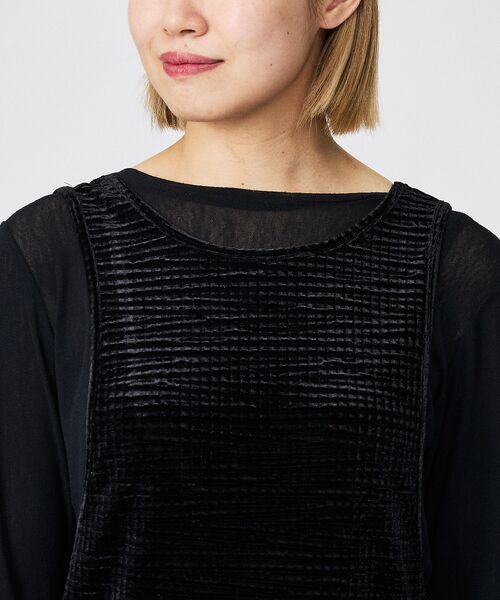 Rouge vif la cle / ルージュ・ヴィフ ラクレ ワンピース | 【Keena/キーナ】ベルベットタンクワンピース/上品/お出かけ/ワンピース【W | 詳細7