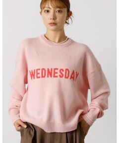 Rouge vif la cle / ルージュ・ヴィフ ラクレ ニット・セーター | 【Le Melange/ル・メランジュ】ロゴニット/#8552003/トップス/