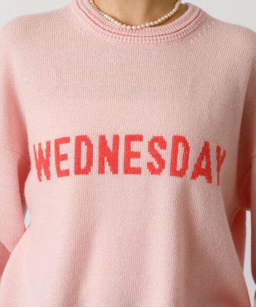 Rouge vif la cle / ルージュ・ヴィフ ラクレ ニット・セーター | 【Le Melange/ル・メランジュ】ロゴニット/#8552003/トップス/ | 詳細4