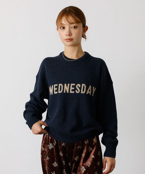 Rouge vif la cle / ルージュ・ヴィフ ラクレ ニット・セーター | 【Le Melange/ル・メランジュ】ロゴニット/#8552003/トップス/ | 詳細6