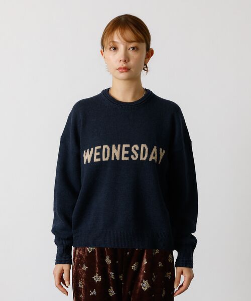 Rouge vif la cle / ルージュ・ヴィフ ラクレ ニット・セーター | 【Le Melange/ル・メランジュ】ロゴニット/#8552003/トップス/ | 詳細8