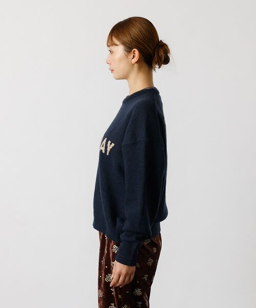 Rouge vif la cle / ルージュ・ヴィフ ラクレ ニット・セーター | 【Le Melange/ル・メランジュ】ロゴニット/#8552003/トップス/ | 詳細9