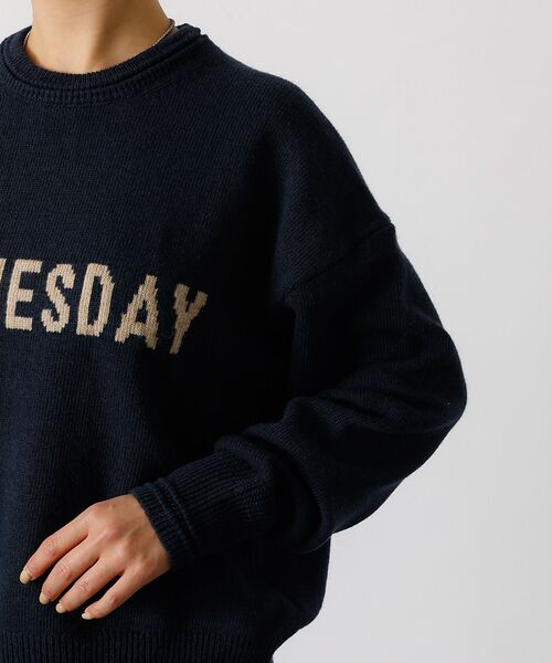 Rouge vif la cle / ルージュ・ヴィフ ラクレ ニット・セーター | 【Le Melange/ル・メランジュ】ロゴニット/#8552003/トップス/ | 詳細12