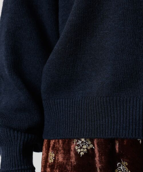 Rouge vif la cle / ルージュ・ヴィフ ラクレ ニット・セーター | 【Le Melange/ル・メランジュ】ロゴニット/#8552003/トップス/ | 詳細13