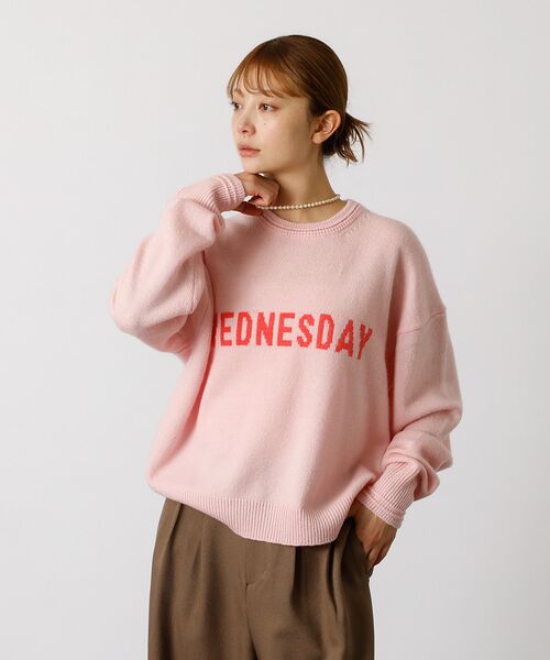 Rouge vif la cle / ルージュ・ヴィフ ラクレ ニット・セーター | 【Le Melange/ル・メランジュ】ロゴニット/#8552003/トップス/ | 詳細17