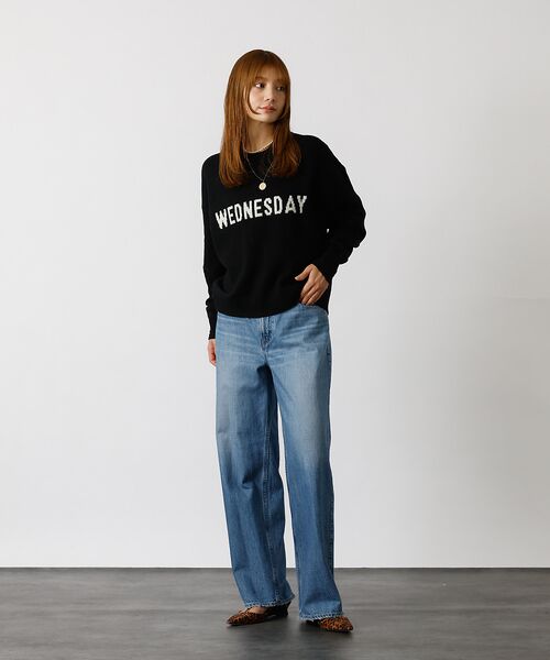 Rouge vif la cle / ルージュ・ヴィフ ラクレ ニット・セーター | 【Le Melange/ル・メランジュ】ロゴニット/#8552003/トップス/ | 詳細18