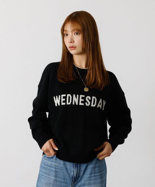 Rouge vif la cle / ルージュ・ヴィフ ラクレ ニット・セーター | 【Le Melange/ル・メランジュ】ロゴニット/#8552003/トップス/ | 詳細20